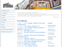 Tablet Screenshot of comunitaelavoro.org